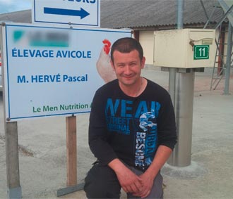 Témoignage chariot de démarrage volailles